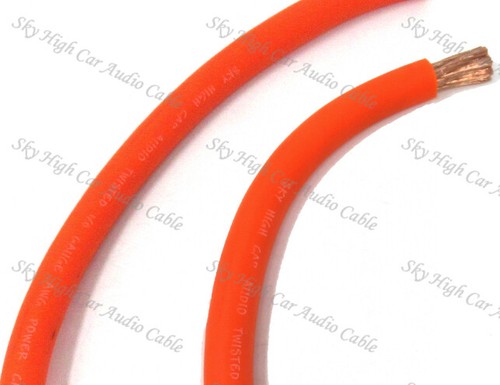 Gauge awg orange power - 1/0,